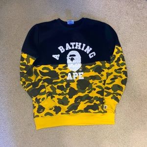 Bape Camo Sweater